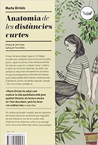 Marta Orriols: Anatomia de les distàncies curtes (català language, 2016, Edicions del Periscopi)