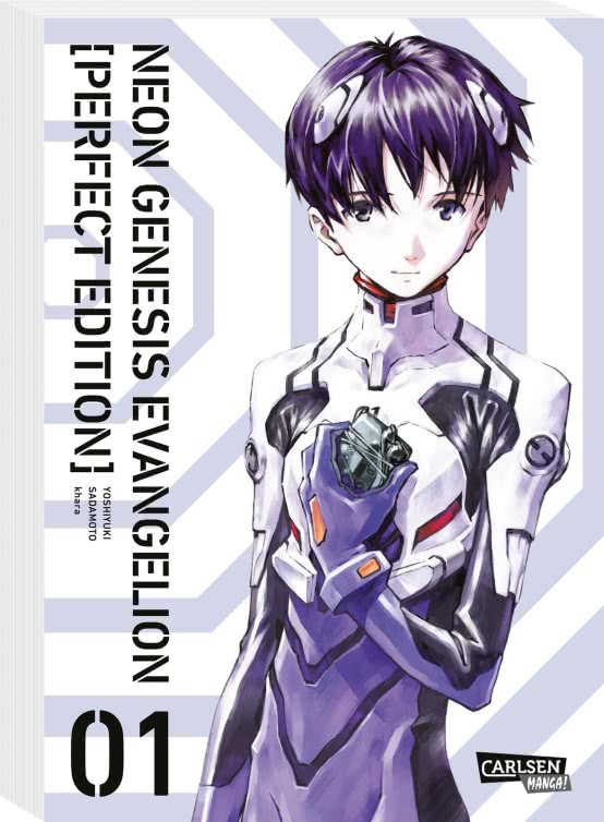 Yoshiyuki Sadamoto: Neon Genesis Evangelion 1 (GraphicNovel, German language, 2023, Carlsen Manga)