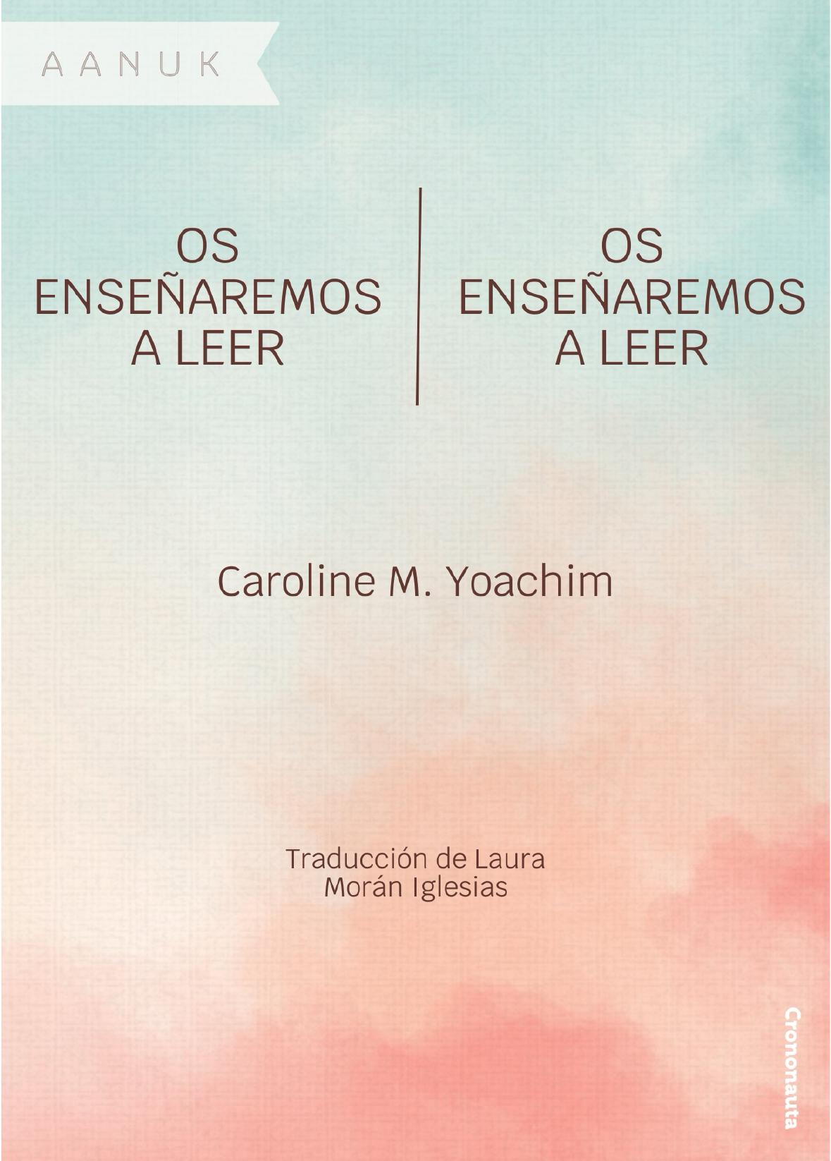 Os enseñaremos a leer | Os enseñaremos a leer (EBook, Castellano language, Crononauta)