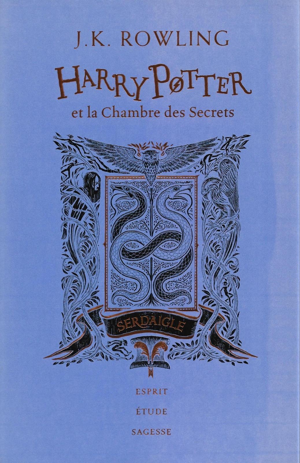 J. K. Rowling, Minalima Design: Harry Potter et la Chambre des Secrets (French language, 2019, Éditions Gallimard)