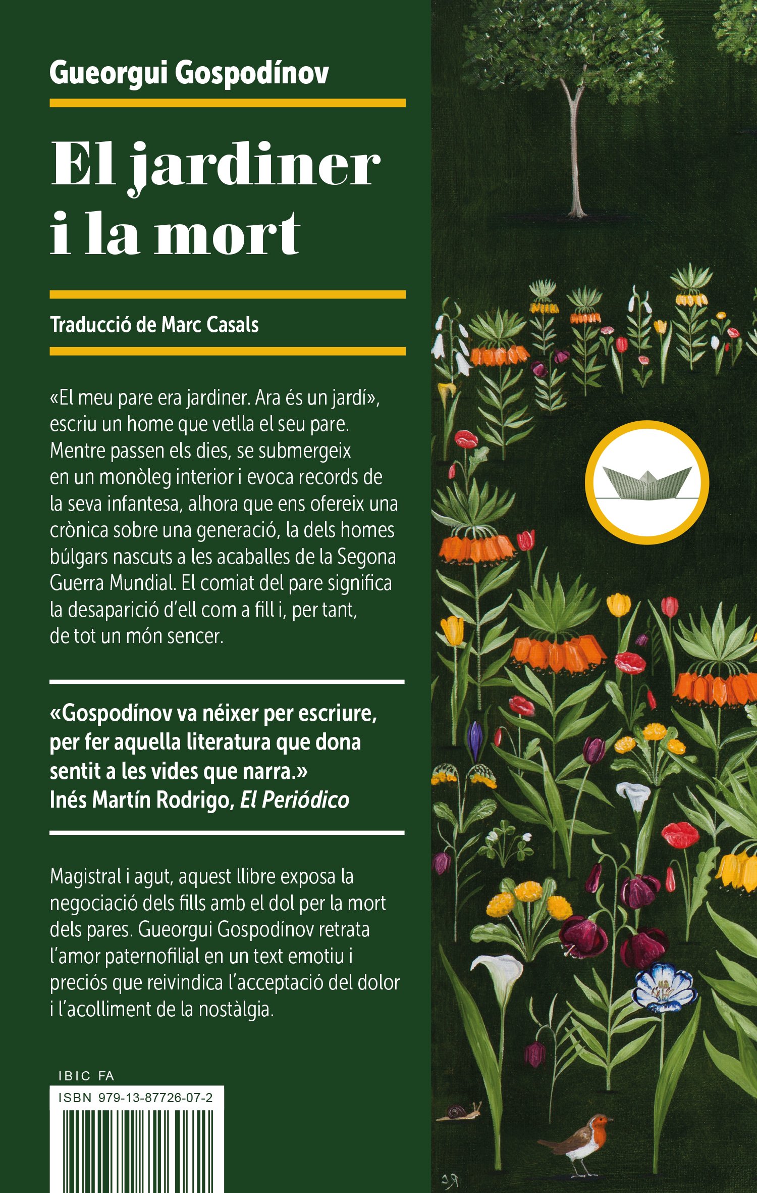 Gueorgui Gospodínov, traductor: Marc Casals: El jardiner i la mort (Paperback, català language, 2025, Periscopi)
