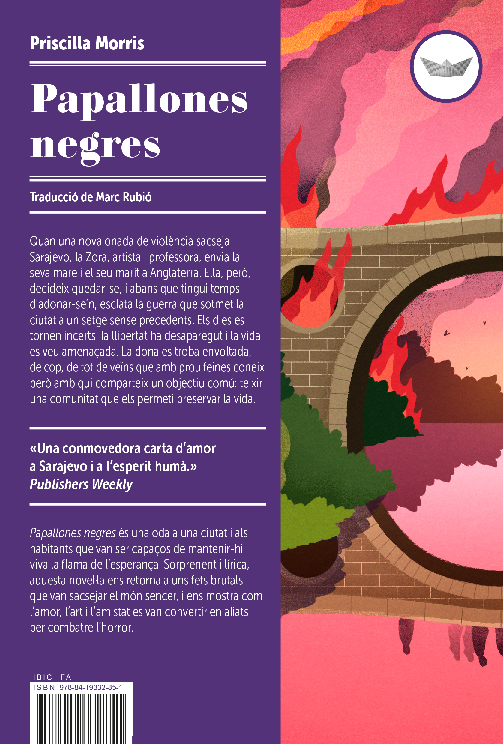Priscilla Morris: Papallones negres (Hardcover, català language, 2025, Edicions del Periscopi)