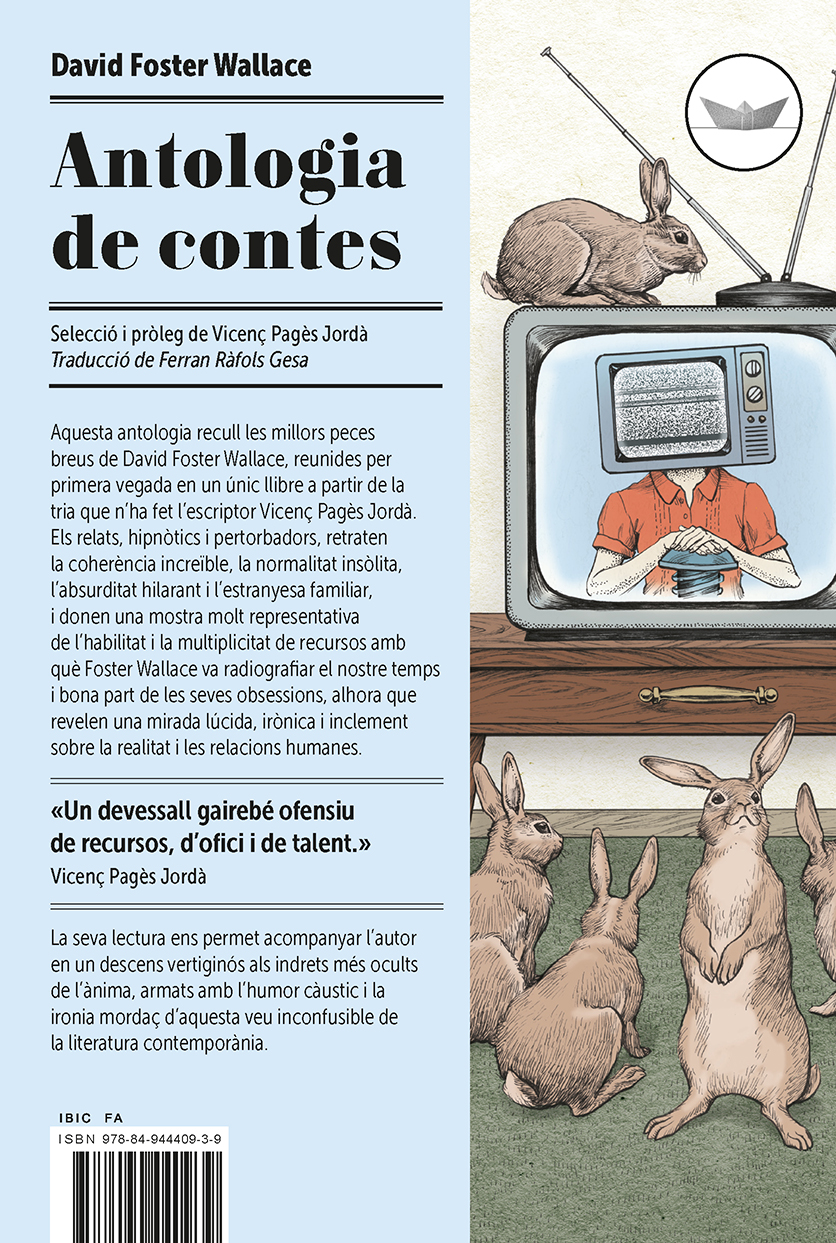David Foster Wallace: Antologia de contes (català language, 2016, Edicions del Periscopi)