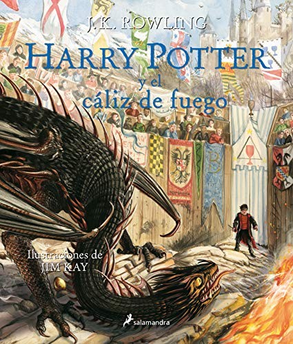 J. K. Rowling, Jim Kay, Nieves Martín Azofra, Adolfo Muñoz García, Nieves Martín Azofra, Nieves Martín Azofra, Nieves Martín Azofra: Harry Potter y el cáliz de fuego (Hardcover, Spanish language, Salamandra Infantil y Juvenil)