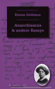 Delete this entry: Anarchismus und andere Essays (Paperback, German language, 2013, Unrast Verlag)