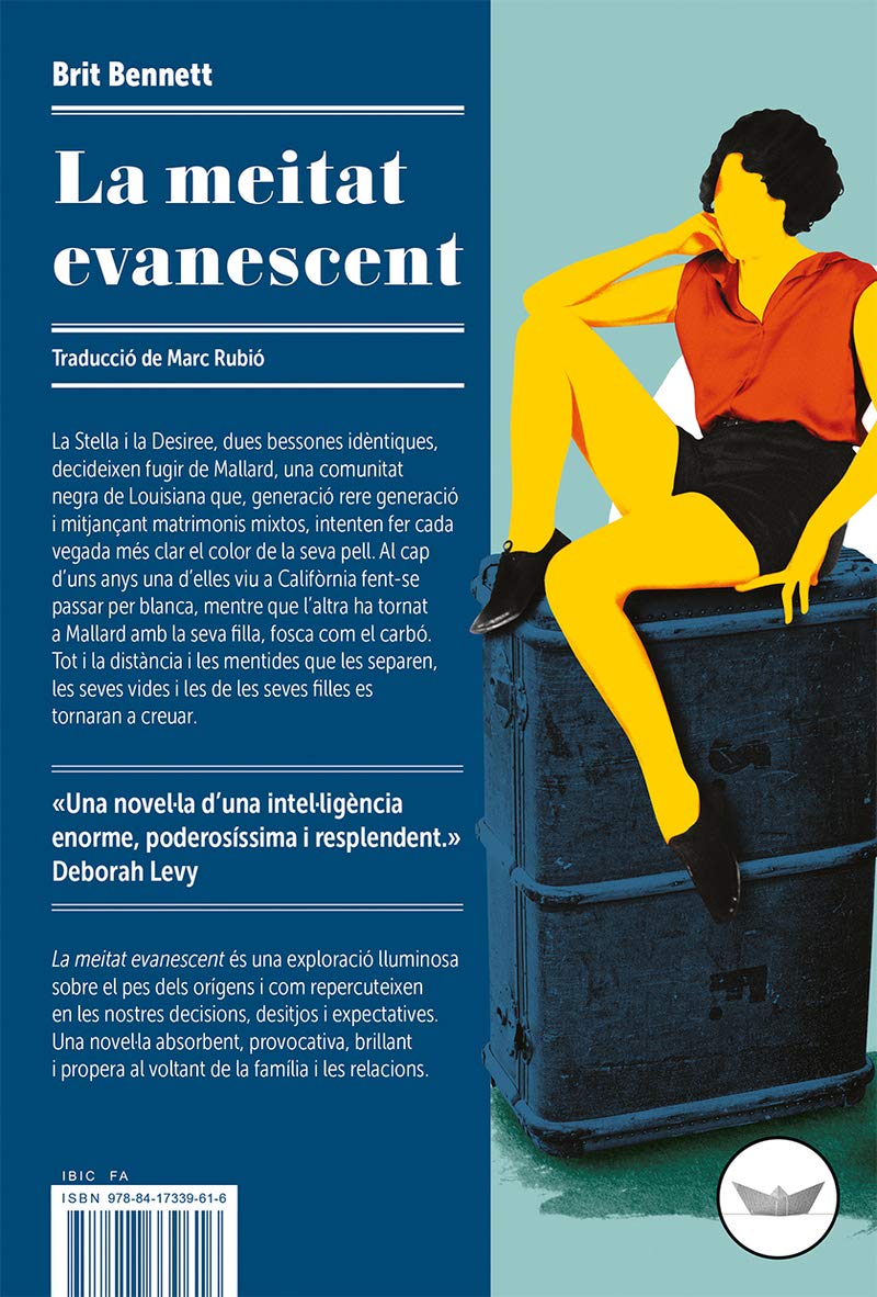 Brit Bennett: La Meitat evanescent (català language, 2021, Edicions del Periscopi)