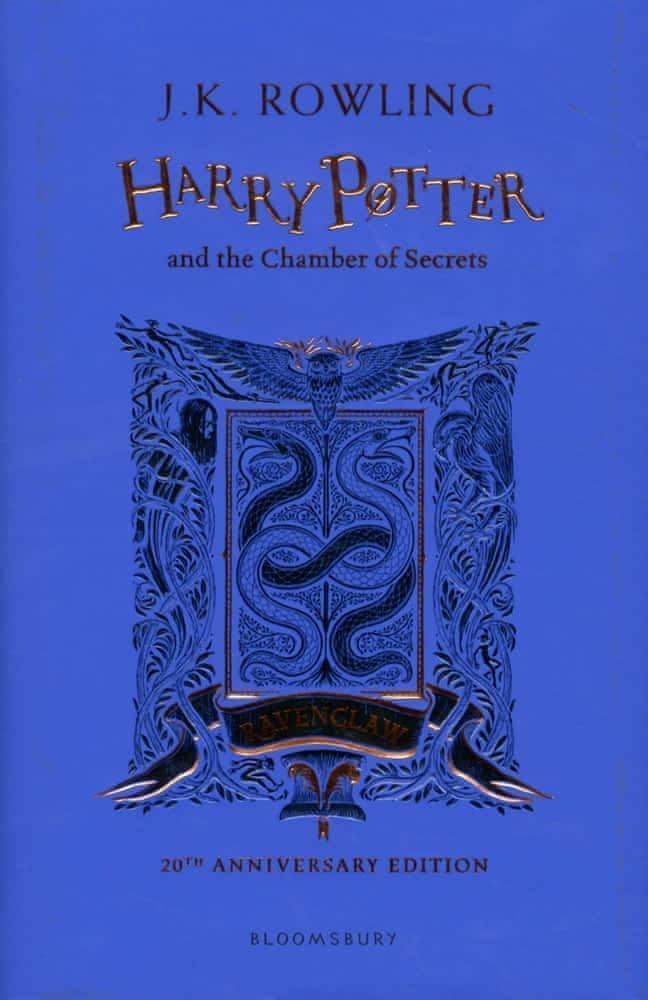 J. K. Rowling, Minalima Design: Harry Potter Harry Potter and the Chamber of Secrets. Ravenclaw Edition