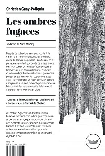 Marta Marfany Simó, Christian Guay-Poliquin: Les ombres fugaces (Paperback, 2022, EDICIONS DEL PERISCOPI)