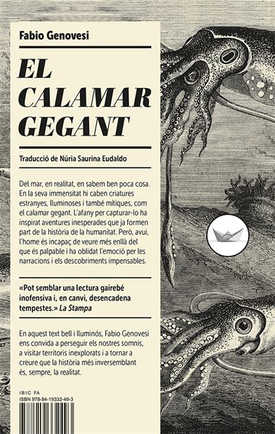 Fabio Genovesi, Núria Saurina Eudaldo: El Calamar Gegant (Català language, 2023, Edicions del periscopi)