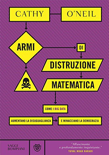 Cathy O'Neil: Armi di distruzione matematica. Come i big data aumentano la disuguaglianza e minacciano la democrazia (Hardcover, 2017, Bompiani)